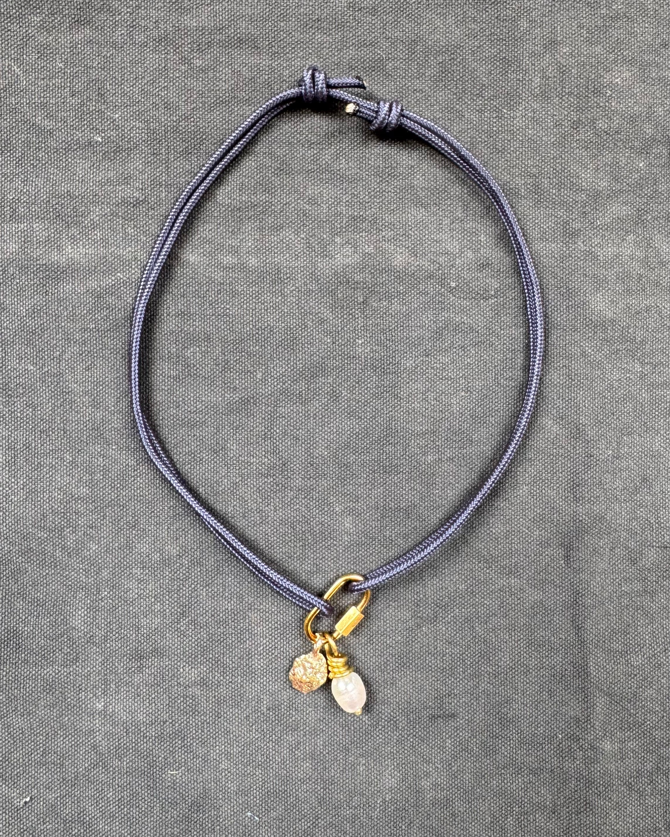 Treasure Adjustable Cord Necklace