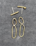 Bubble and Bar Earrings