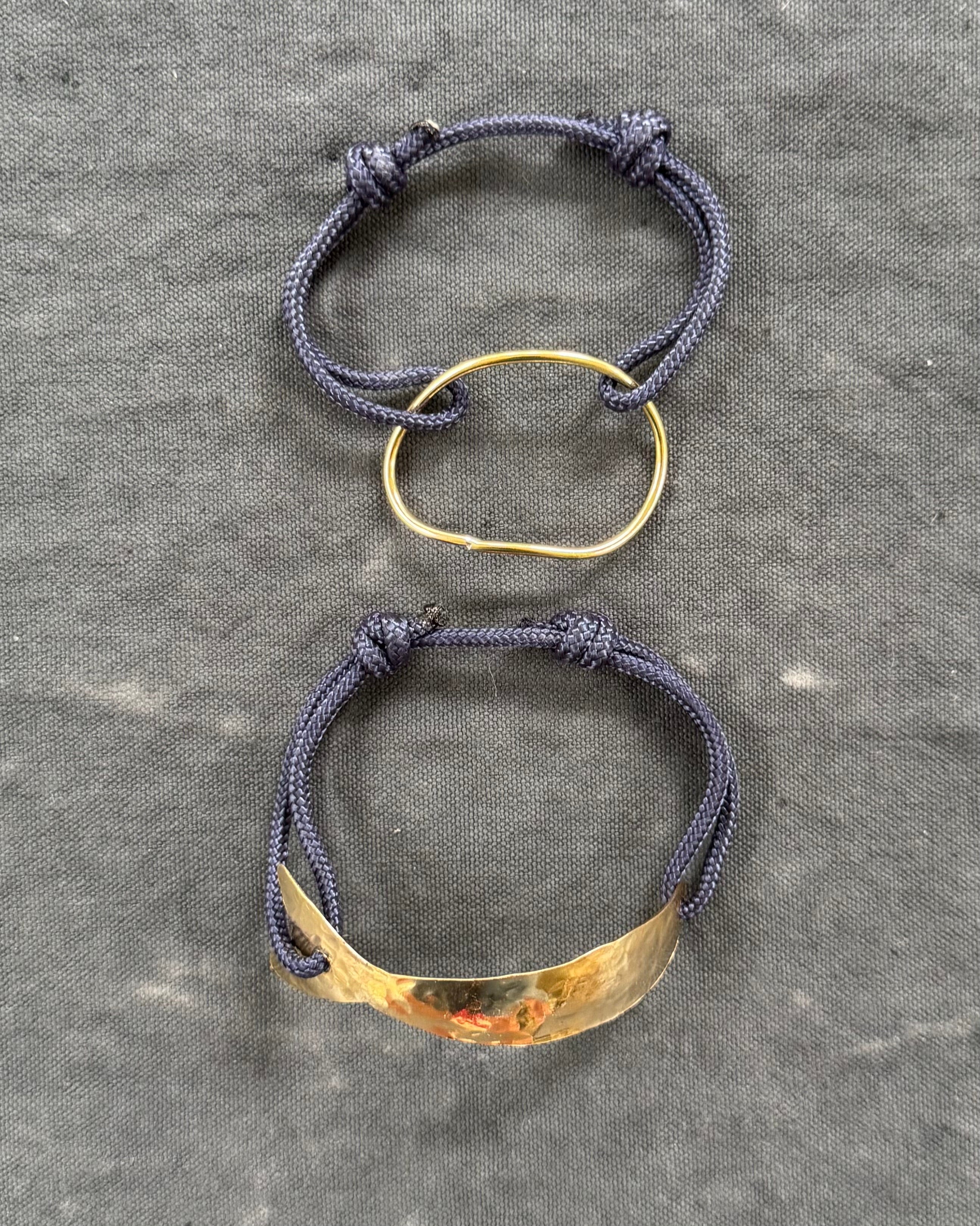 Bubble and Catch of the Day Cord Bracelet