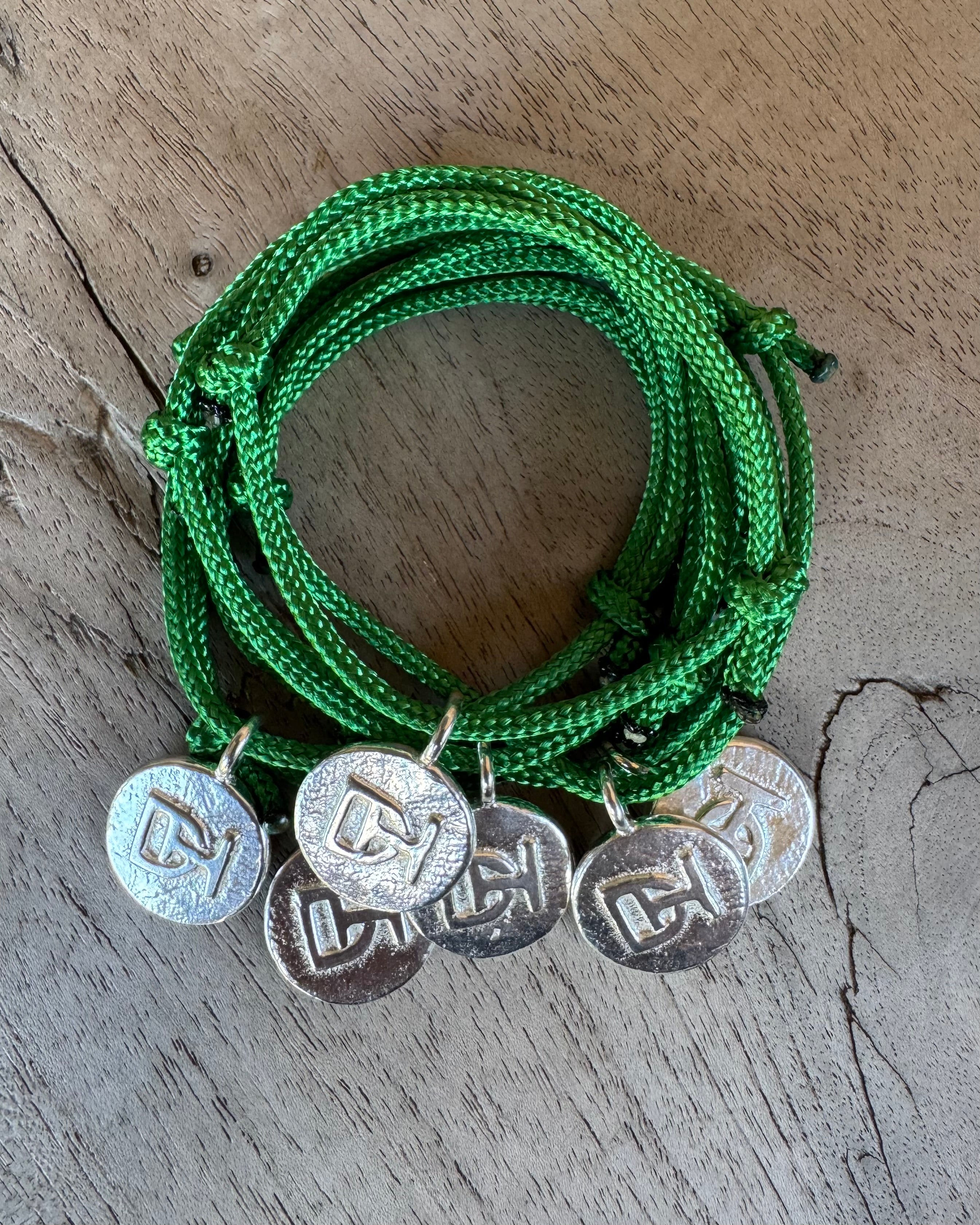 DeLille Home Custom Charm & Cord Bracelet
