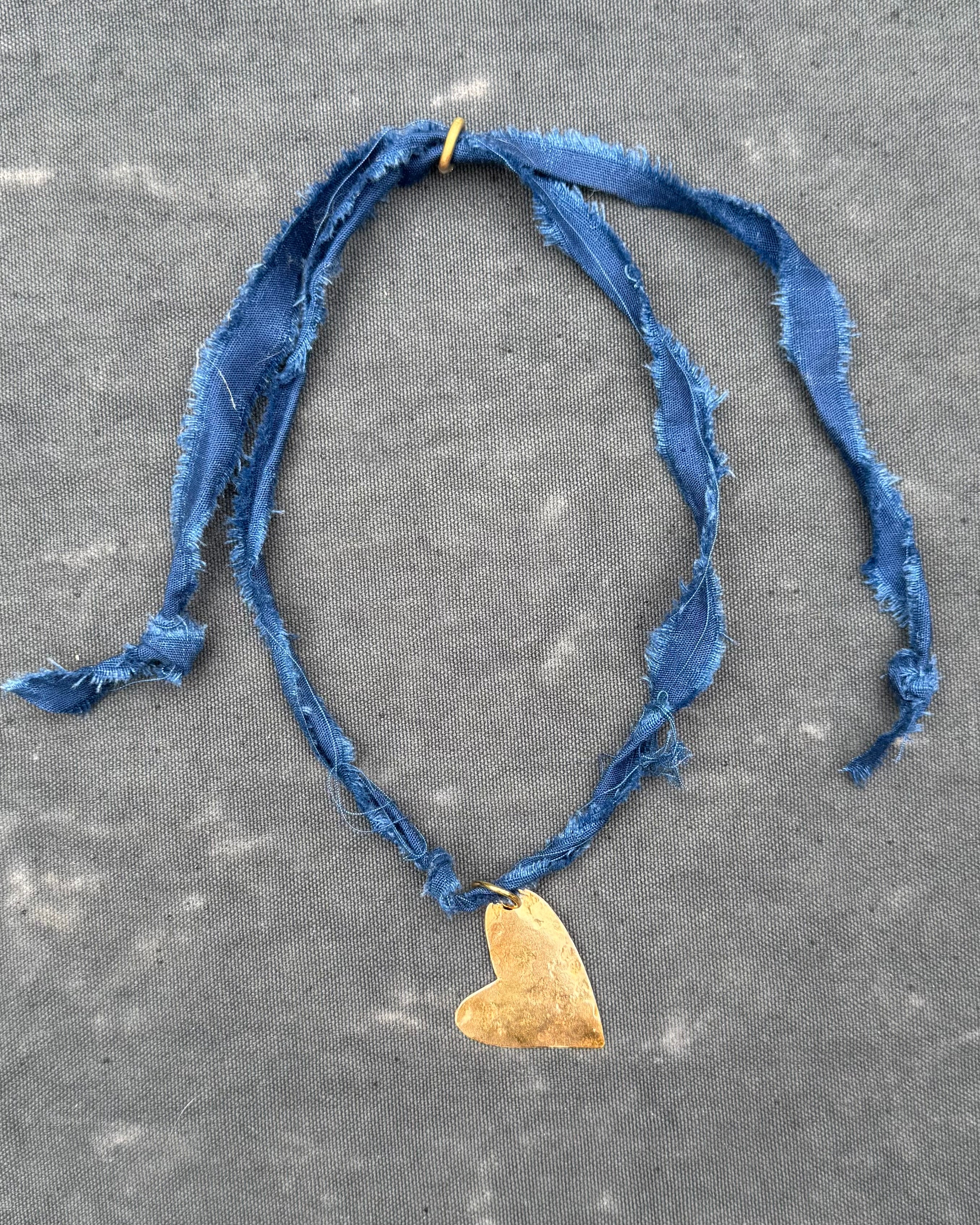 Heart On A String Necklace