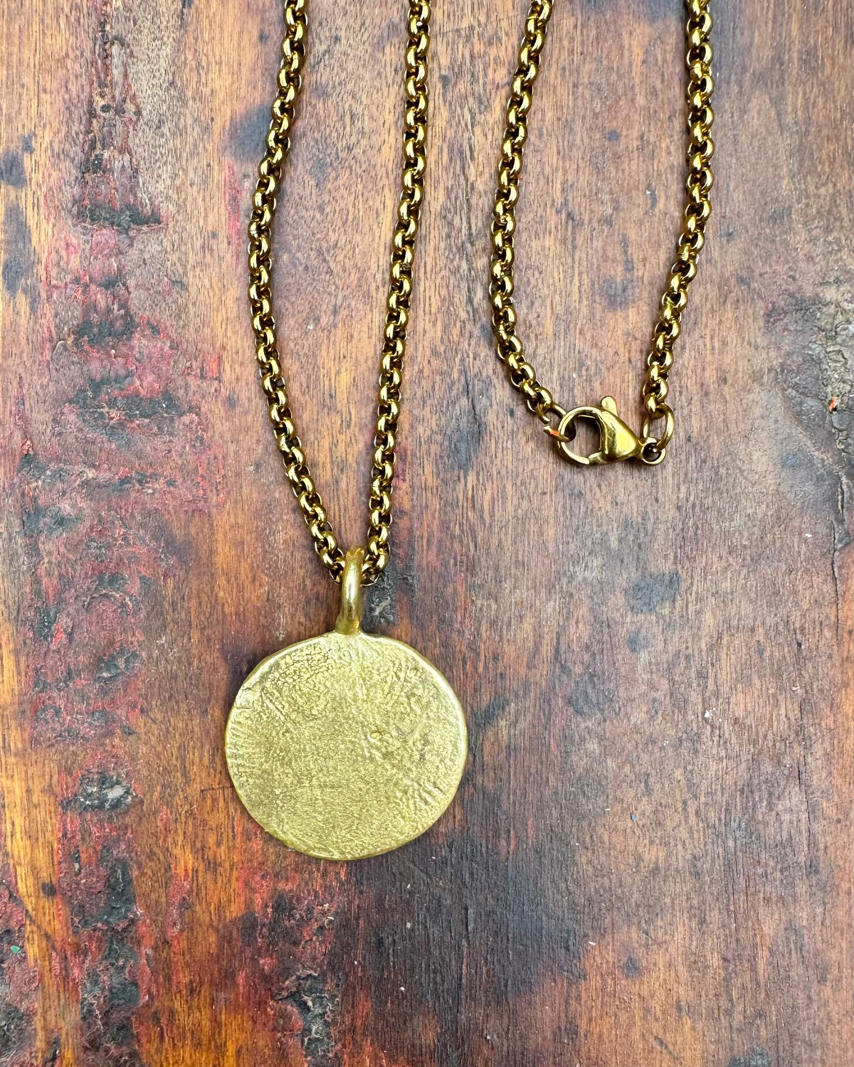Harvest Moon Pendant & Chain