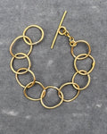 Organic Anchor Chain Bracelet