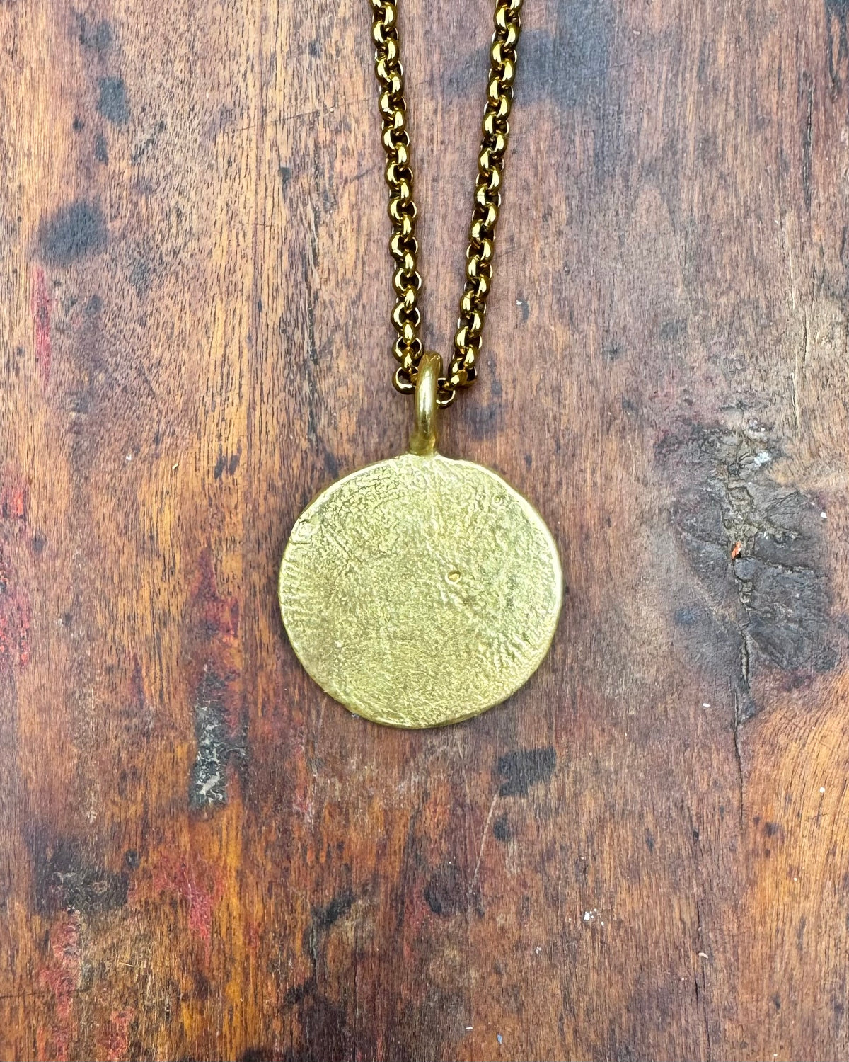 Harvest Moon Pendant & Chain