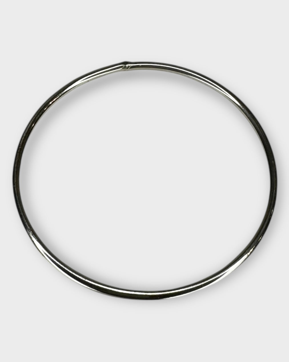 Signature Silver Stacking Bangle