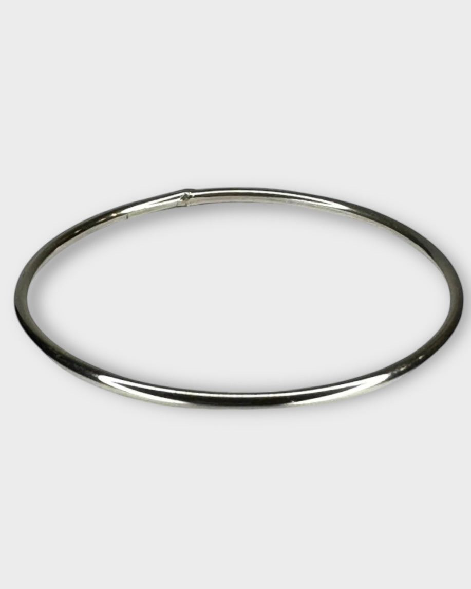 Signature Silver Stacking Bangle