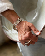 Signature Silver Stacking Bangle