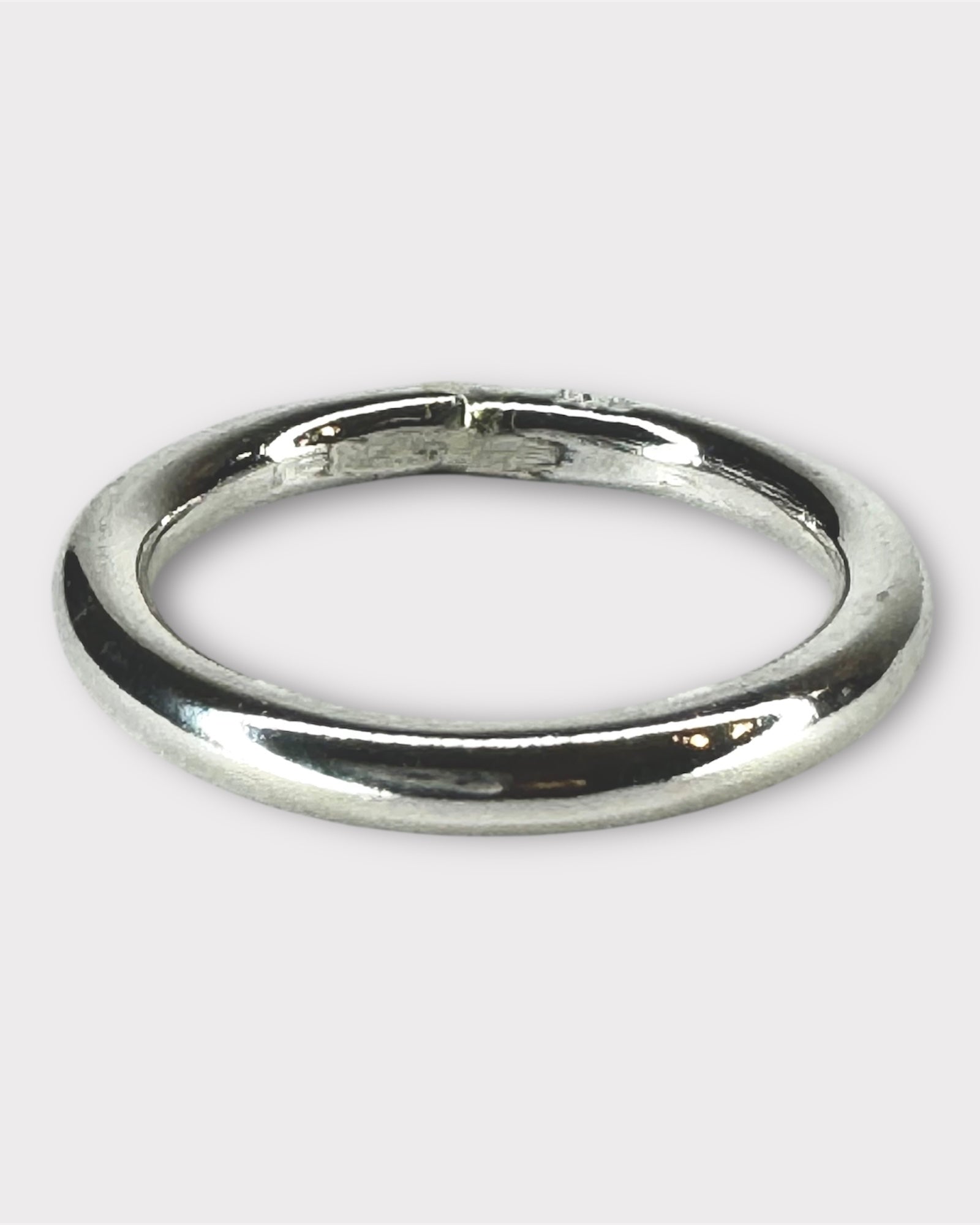 Signature Silver Stacking Ring