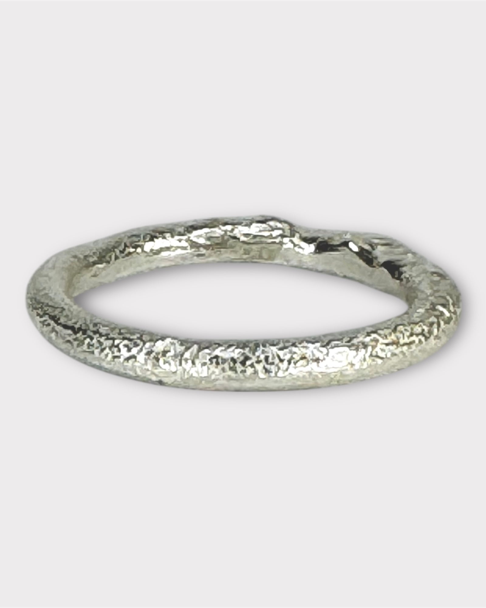 Signature Silver Stacking Ring