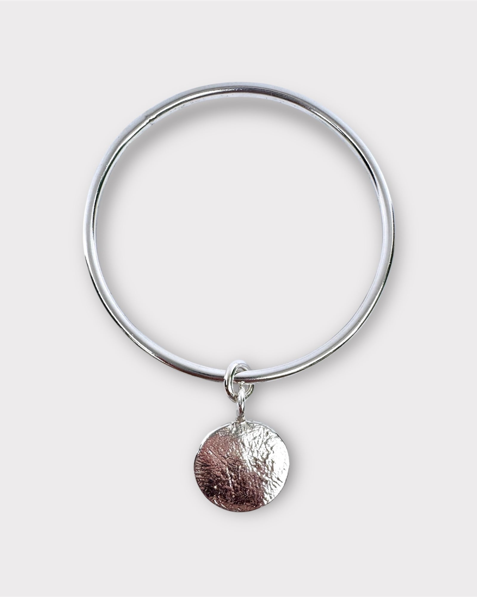 Bright Moon Bangle — Signature Handmade Sterling Silver | Amanda