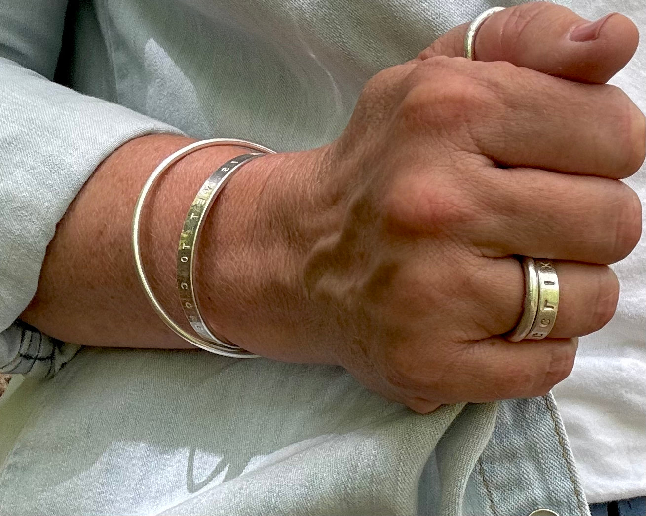 Signature Poesy Cuff